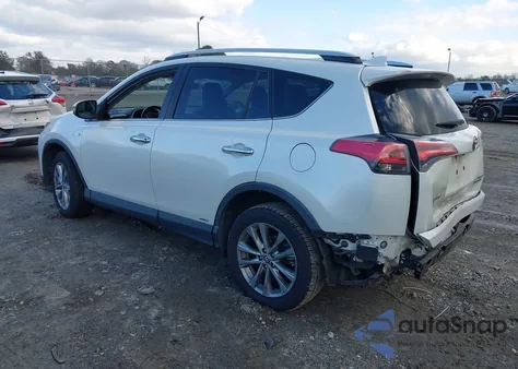 2016 Toyota Rav4 Hybrid Limited z USA, uszkodzony, nr VIN JTMDJREV0GD042761